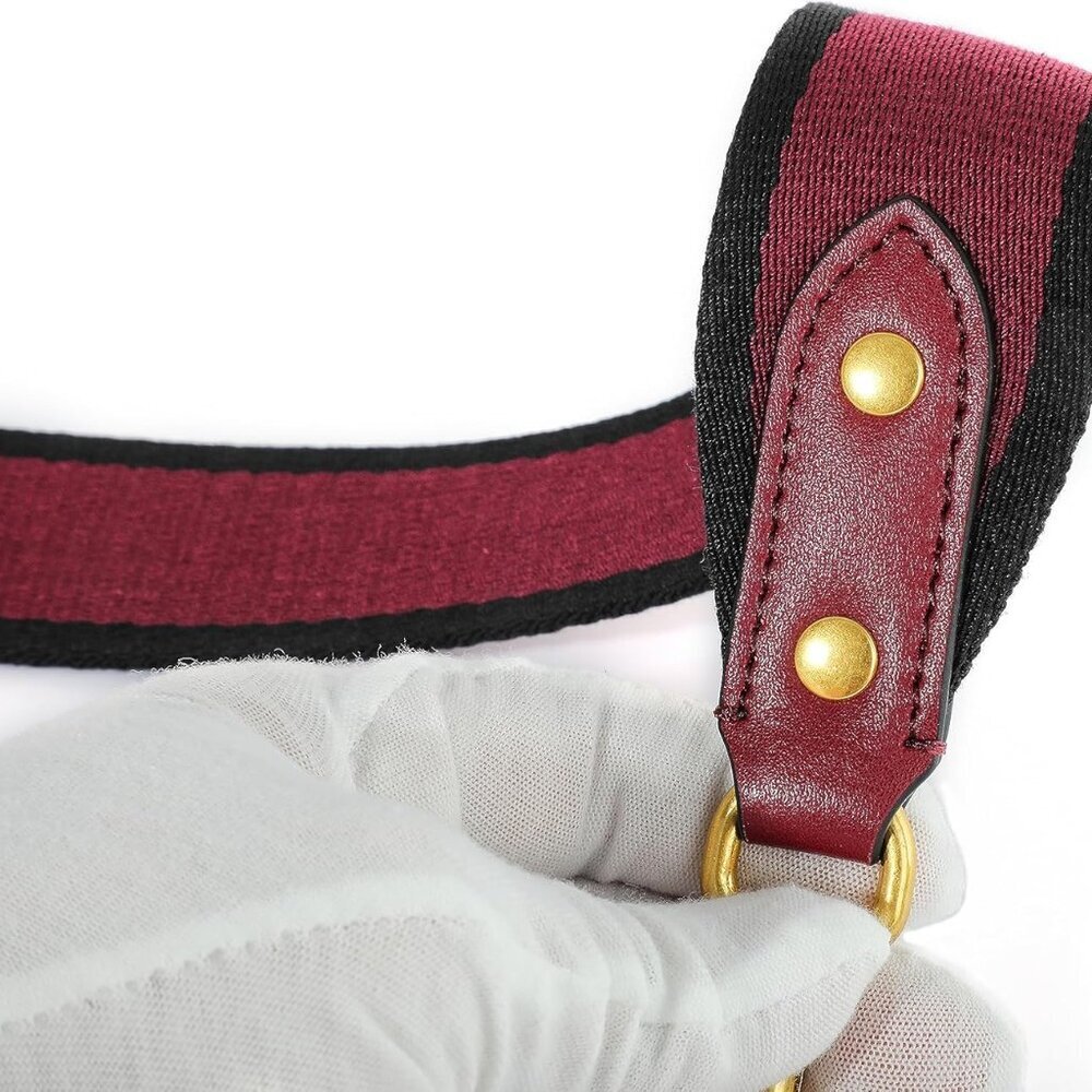 Purse Strap Replacement Adjustable Canvas Leather… - image 4